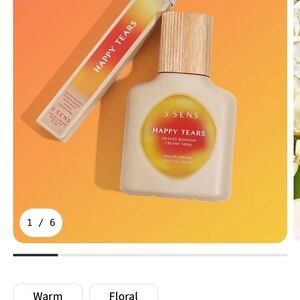 Brand new in Box Happy Tears Eau de Parfum - Cream Musk